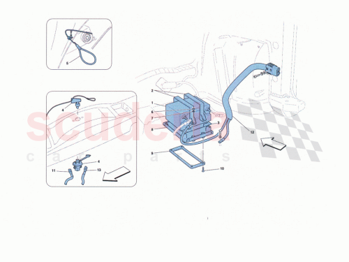 Part Diagram for Ferrari 83241700
