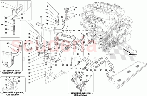 Part Diagram for Ferrari 218428