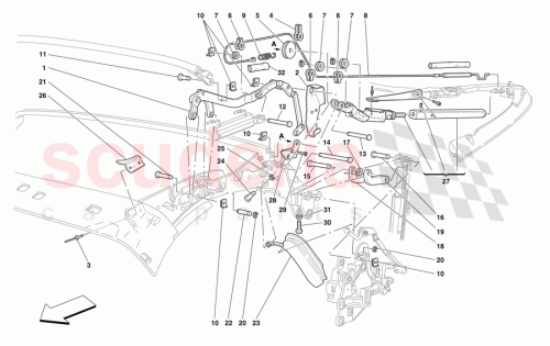 Part Diagram for Ferrari 66458100