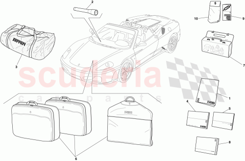 Part Diagram for Ferrari 85176500