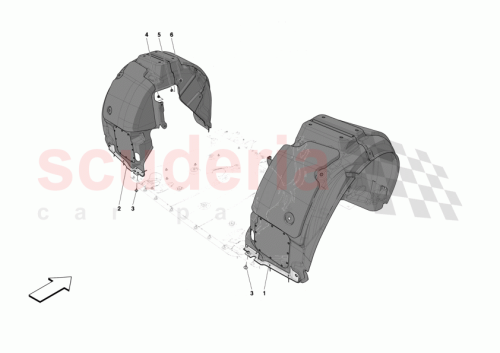 Part Diagram for Ferrari 55046826