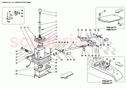 Part Diagram for Ferrari 181067