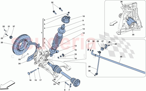 Part Diagram for Ferrari 220351