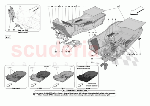 Part Diagram for Ferrari 000973325