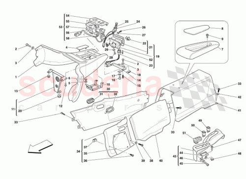 Part Diagram for Ferrari 62771900