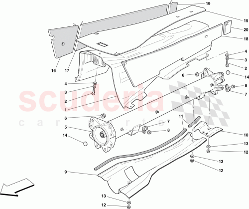 Part Diagram for Ferrari 80987300