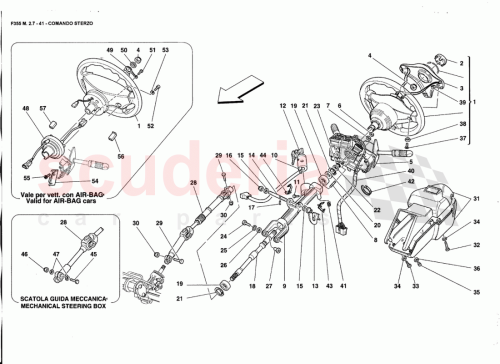 Part Diagram for Ferrari 157587