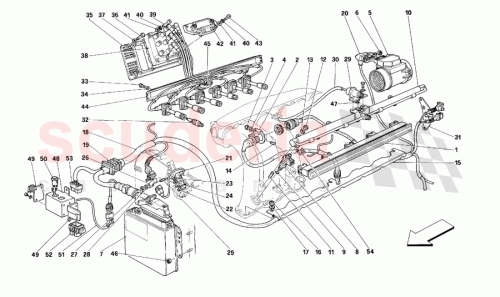Part Diagram for Ferrari 149320