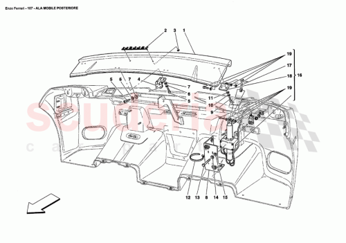 Part Diagram for Ferrari 67658500