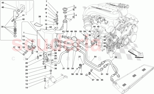 Part Diagram for Ferrari 225623