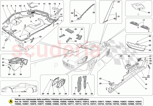 Part Diagram for Ferrari 69870200