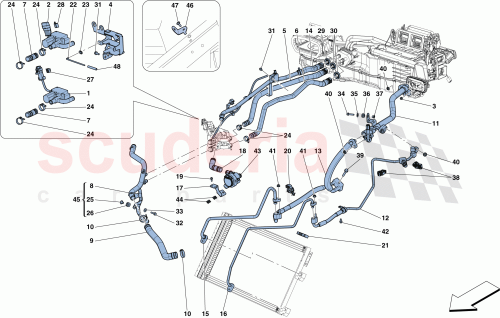 Part Diagram for Ferrari 336650