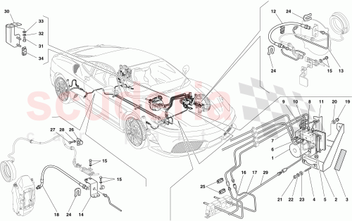 Part Diagram for Ferrari 226693