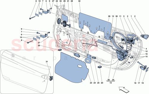 Part Diagram for Ferrari 81267000