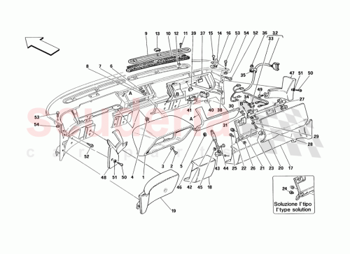 Part Diagram for Ferrari 622238