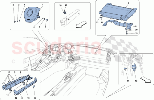 Part Diagram for Ferrari 82112000