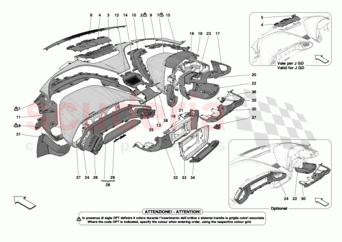 Part Diagram for Ferrari 000968817