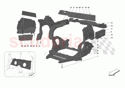 Part Diagram for Ferrari 742494