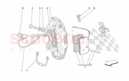 Part Diagram for Ferrari 175939