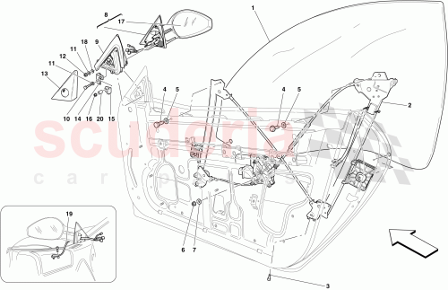 Part Diagram for Ferrari 69895800