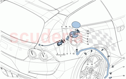Part Diagram for Ferrari 820881