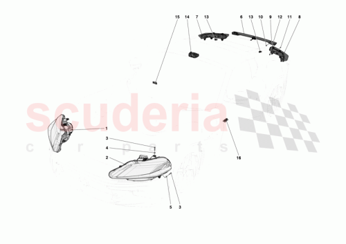 Part Diagram for Ferrari 000911487