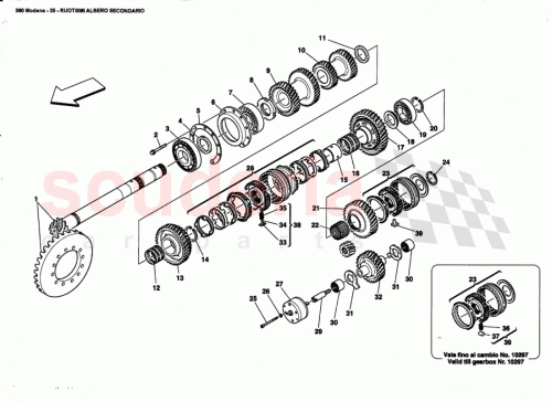 Part Diagram for Ferrari 185167