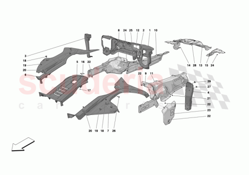 Part Diagram for Ferrari 014058419