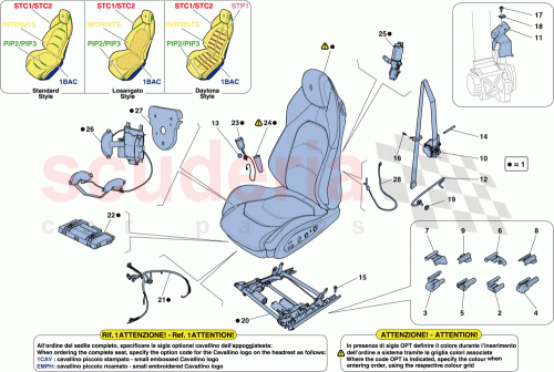 Part Diagram for Ferrari 89398600