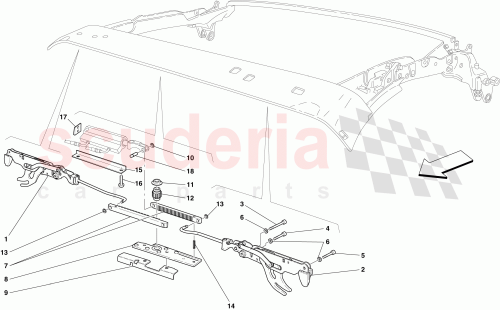Part Diagram for Ferrari 66680700