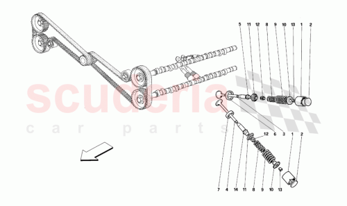 Part Diagram for Ferrari 156648