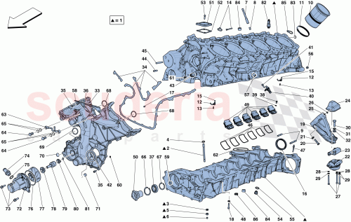 Part Diagram for Ferrari 931307198