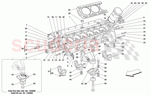 Part Diagram for Ferrari 140553