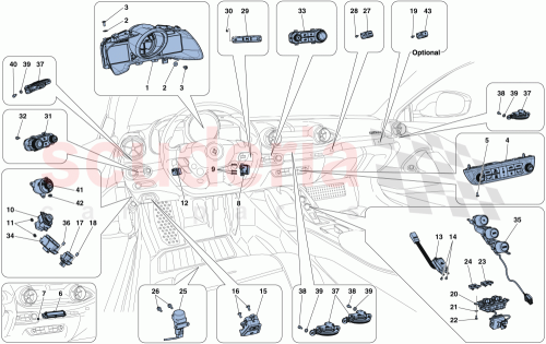 Part Diagram for Ferrari 340345