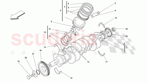 Part Diagram for Ferrari 159857