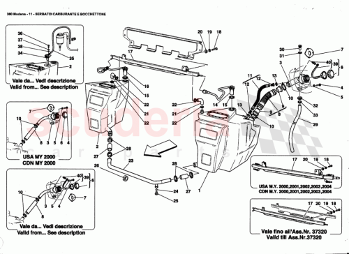 Part Diagram for Ferrari 177638