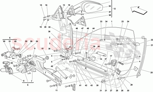 Part Diagram for Ferrari 80818800