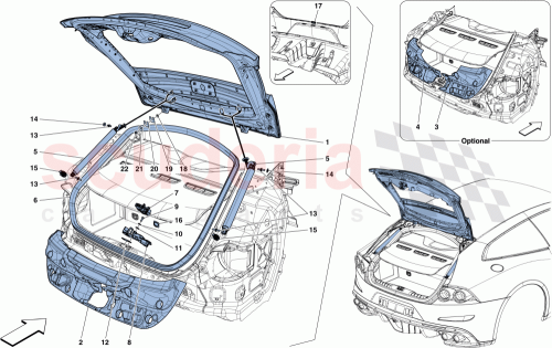 Part Diagram for Ferrari 86867800
