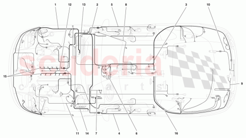 Part Diagram for Ferrari 168613