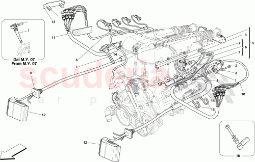 Part Diagram for Ferrari 217986
