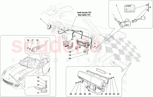 Part Diagram for Ferrari 82709300