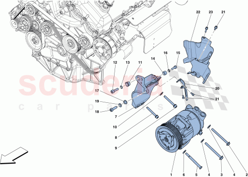 Part Diagram for Ferrari 260393