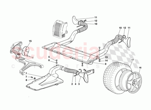 Part Diagram for Ferrari 159055