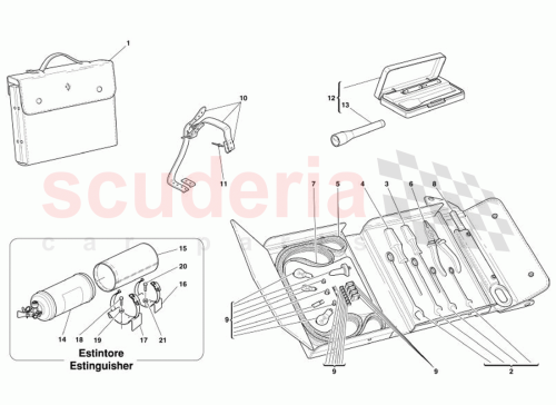 Part Diagram for Ferrari 15211024