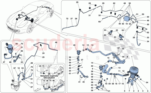 Part Diagram for Ferrari 115002