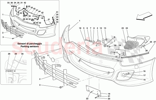 Part Diagram for Ferrari 69377600
