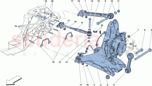 Part Diagram for Ferrari 294851