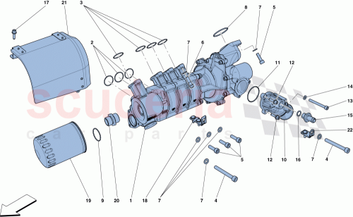 Part Diagram for Ferrari 331418