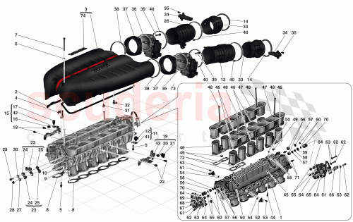 Part Diagram for Ferrari 303988