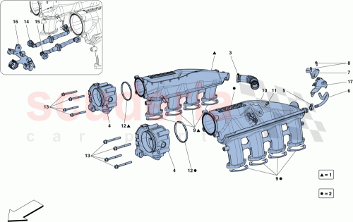 Part Diagram for Ferrari 329640